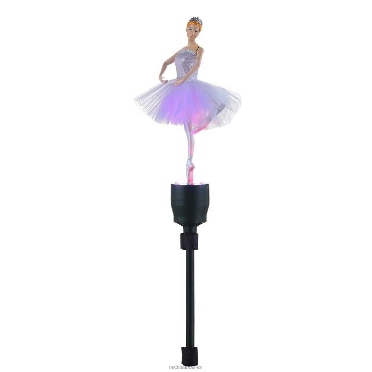 Mr. Christmas Decoration 12.5 Animated Fiber-Optic Ballerina Tree Topper 0J026186