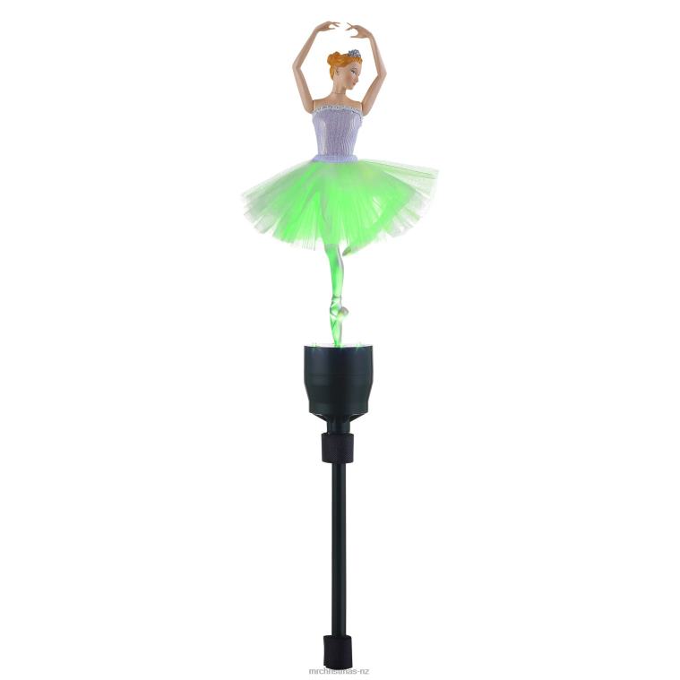 Mr. Christmas Decoration 12.5 Animated Fiber-Optic Ballerina Tree Topper 0J026186