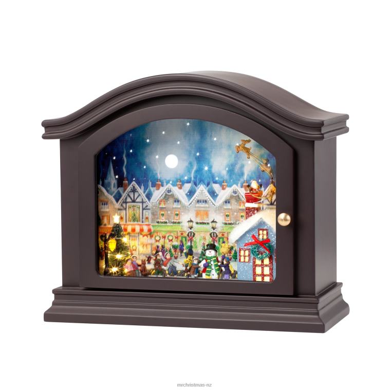 Mr. Christmas Decoration 12 Animated Mantel Music Box 0J026166