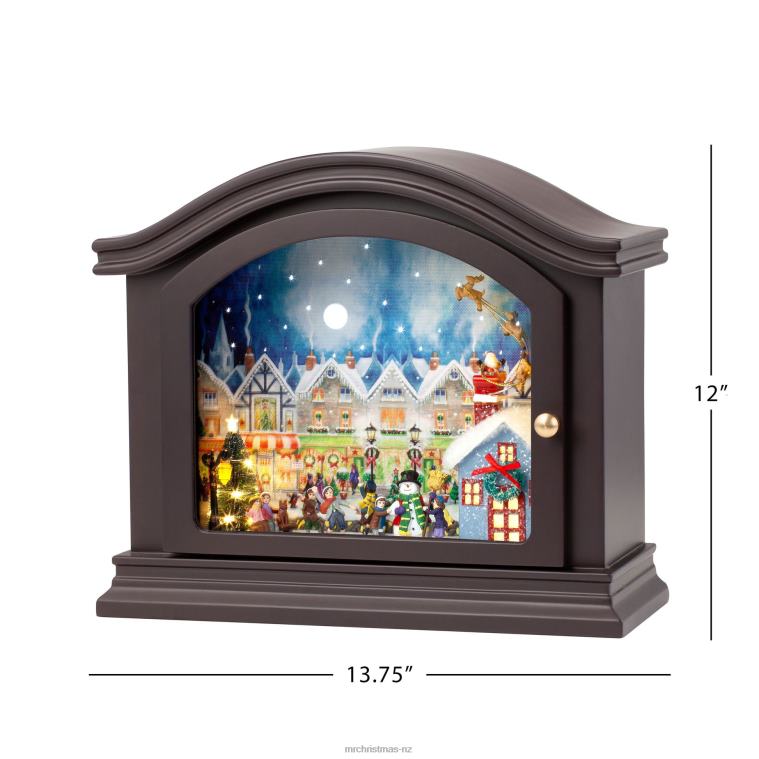 Mr. Christmas Decoration 12 Animated Mantel Music Box 0J026166