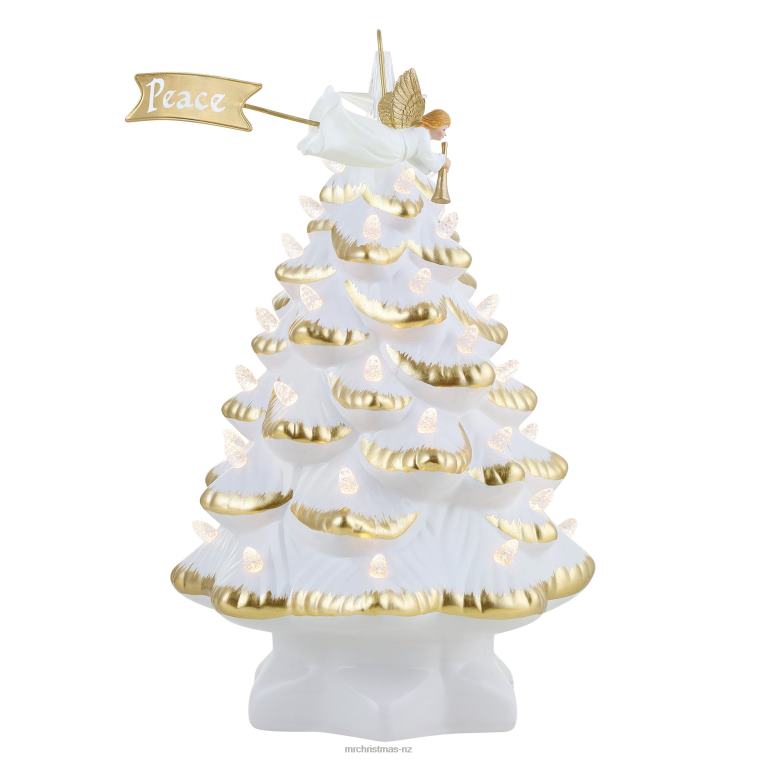 Mr. Christmas Decoration 14 Animated Nostalgic Ceramic Tree-Angel 0J026199