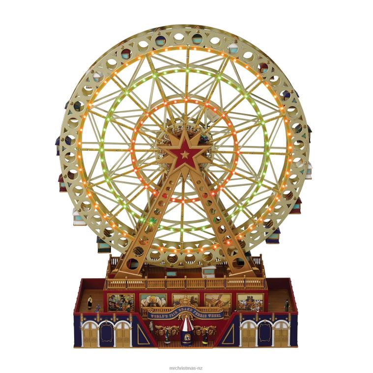 Mr. Christmas Decoration 15 Animated World's Fair Grand Ferris Wheel 0J026196