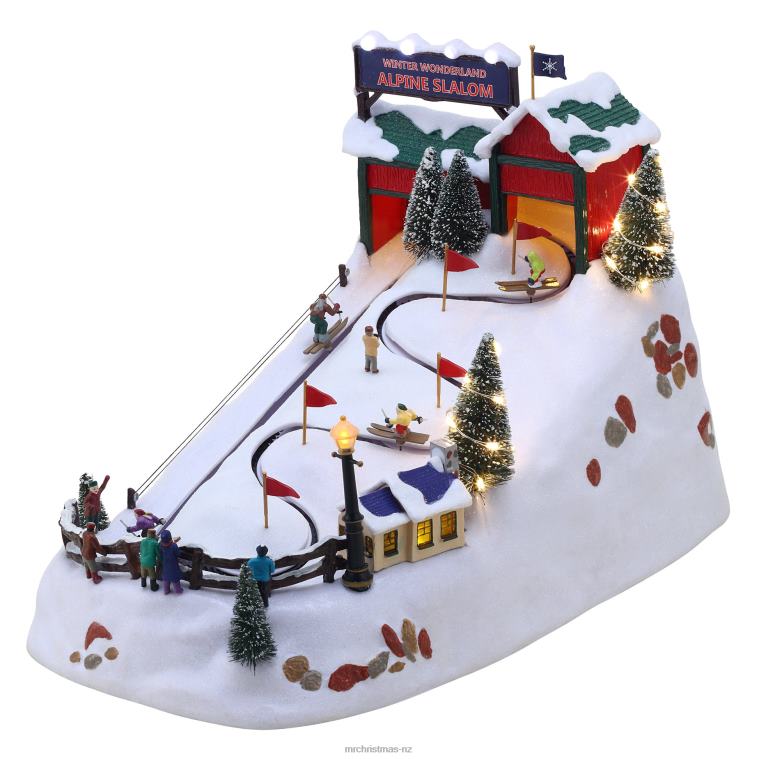Mr. Christmas Decoration 15 Winter Wonderland Alpine Slalom 0J026201
