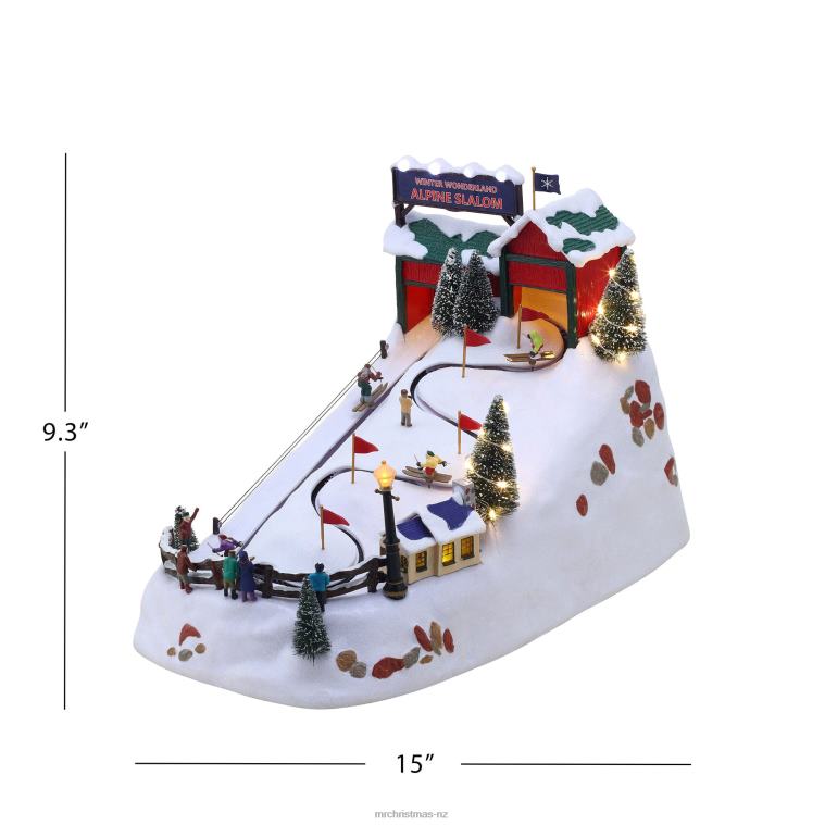 Mr. Christmas Decoration 15 Winter Wonderland Alpine Slalom 0J026201
