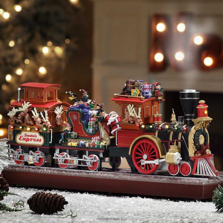 Mr. Christmas Decoration 16.75 Animated Santa's Express 0J026193