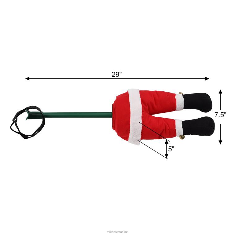 Mr. Christmas Decoration 16 Animated Santa Kickers 0J026183