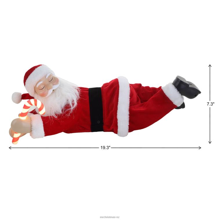 Mr. Christmas Decoration 19.25 Animated Sleeping Santa 0J026206