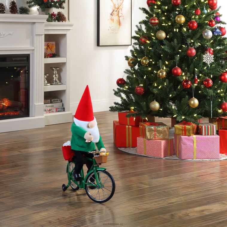 Mr. Christmas Decoration 23 Animated Cycling Gnome 0J026209