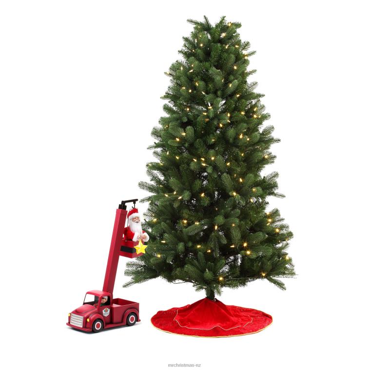 Mr. Christmas Decoration 43 Animated North Pole Lighting Crew-White Santa 0J026204