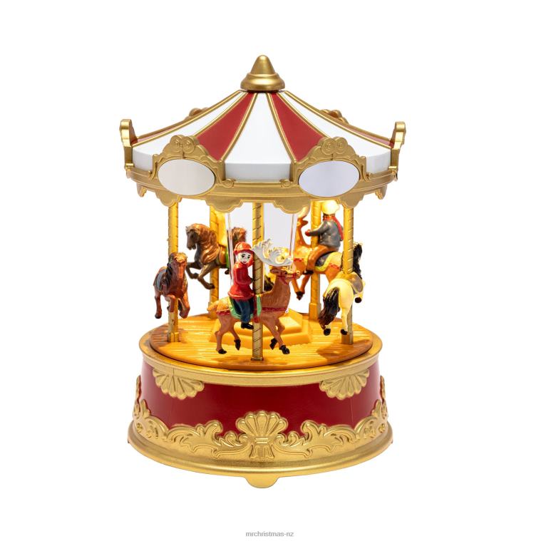 Mr. Christmas Decoration 5.75 Animated & Musical Carousel 0J026195