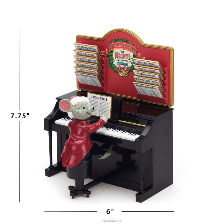 Mr. Christmas Decoration 7.75 Magical Maestro Mouse 0J026197