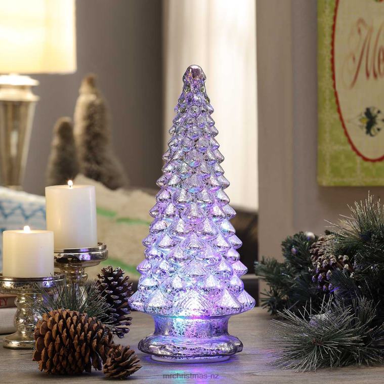 Mr. Christmas Decoration 16 Mercury Glass Kaleidoscope Tree 0J026224