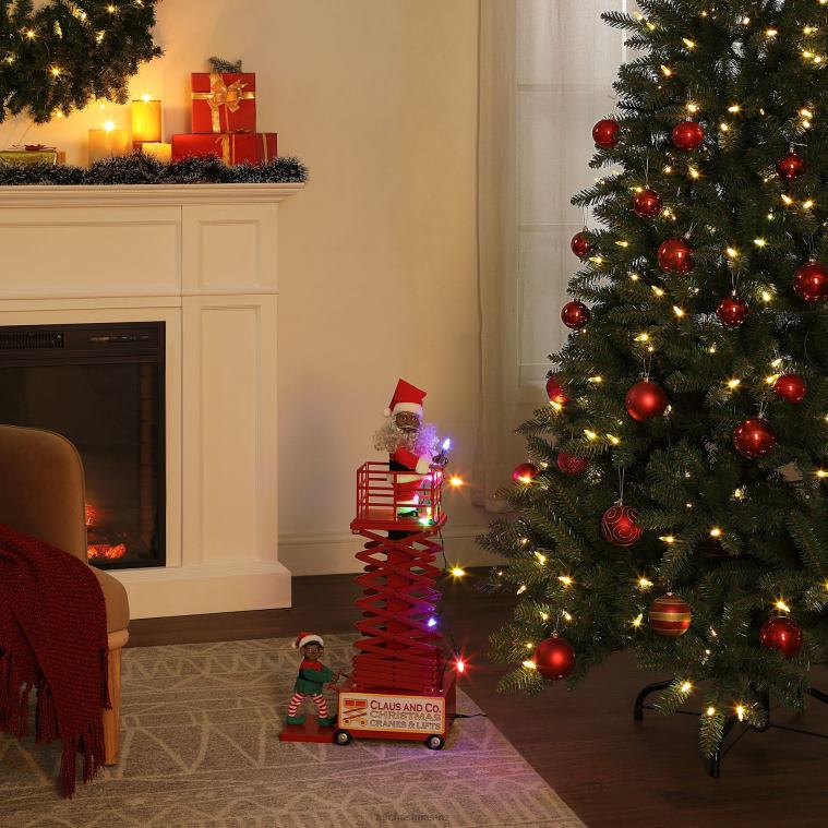 Mr. Christmas Decoration 50 Animated & Musical Santa's Lift-Black 0J026164