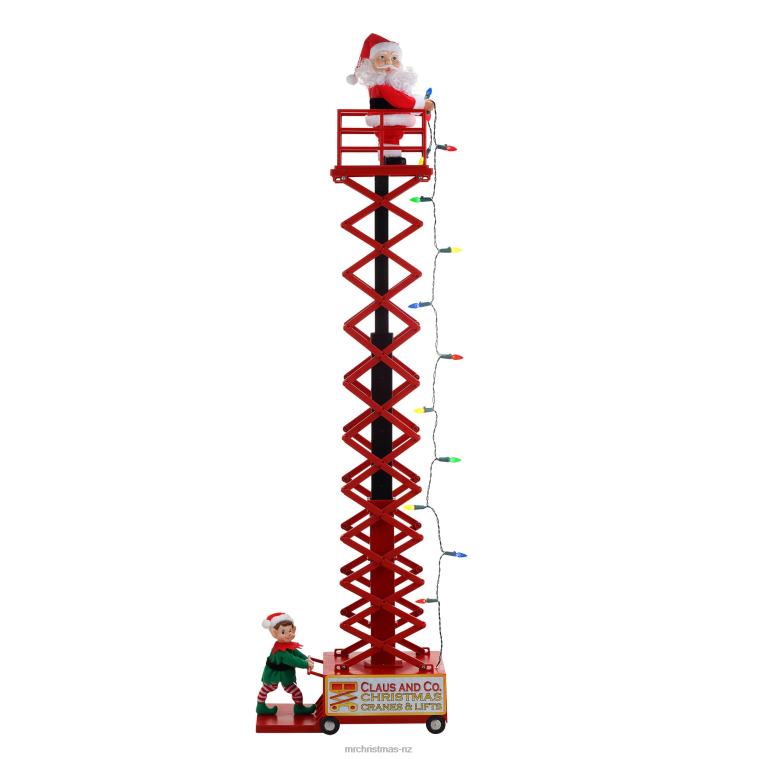Mr. Christmas Decoration 50 Animated & Musical Santa's Lift-White 0J026179