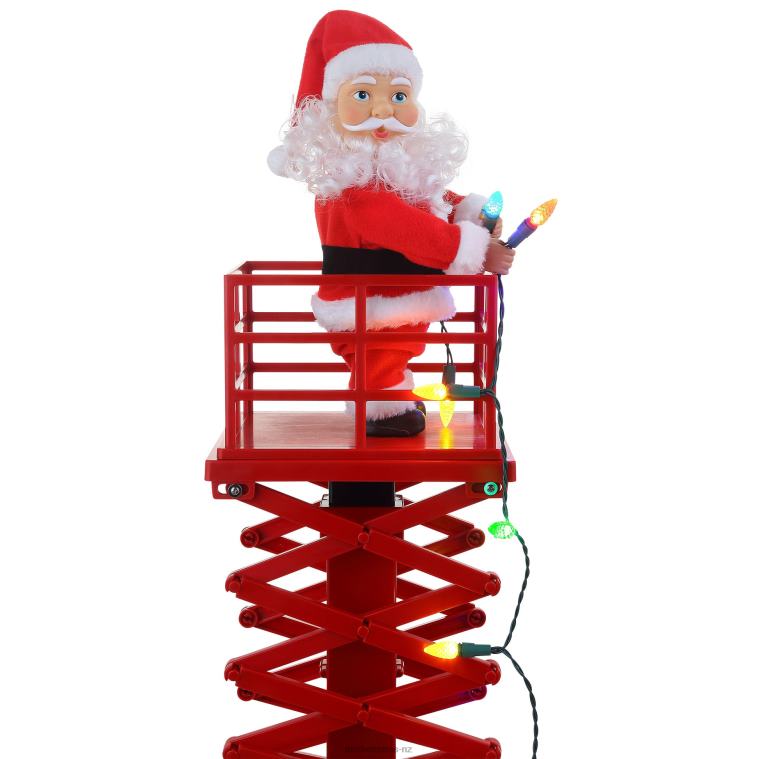 Mr. Christmas Decoration 50 Animated & Musical Santa's Lift-White 0J026179