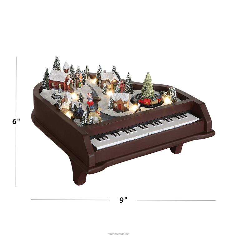 Mr. Christmas Decoration 9 Animated Musical Piano 0J026167