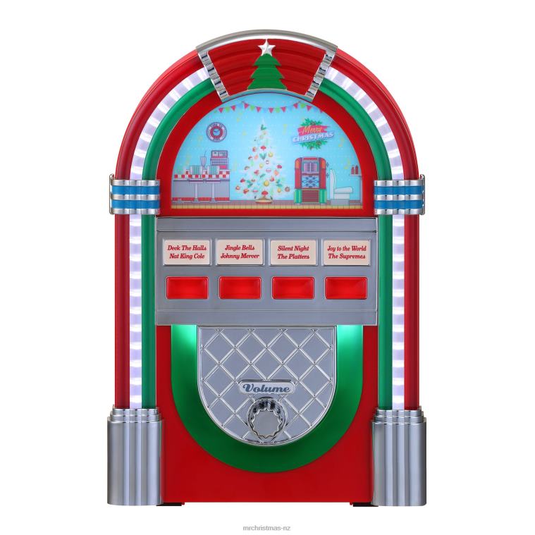 Mr. Christmas Decoration 9 Retro Jukebox-Red 0J026226