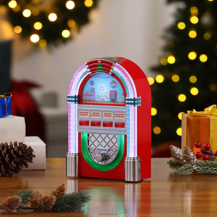 Mr. Christmas Decoration 9 Retro Jukebox-Red 0J026226