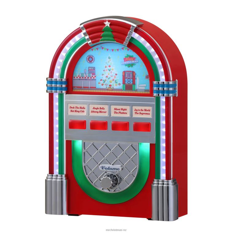 Mr. Christmas Decoration 9 Retro Jukebox-Red 0J026226