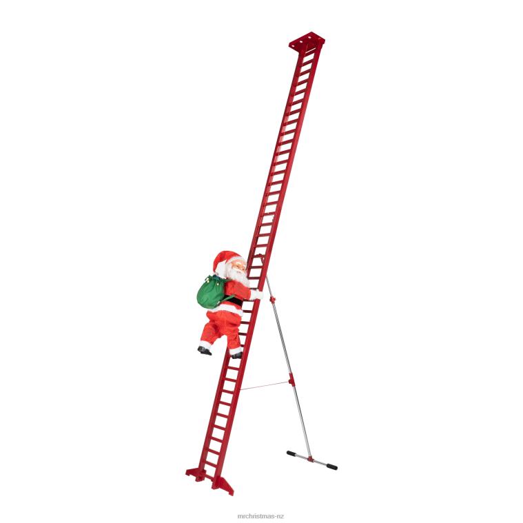 Mr. Christmas Decoration 10' Outdoor Animated Super Climbing Santa 0J02632