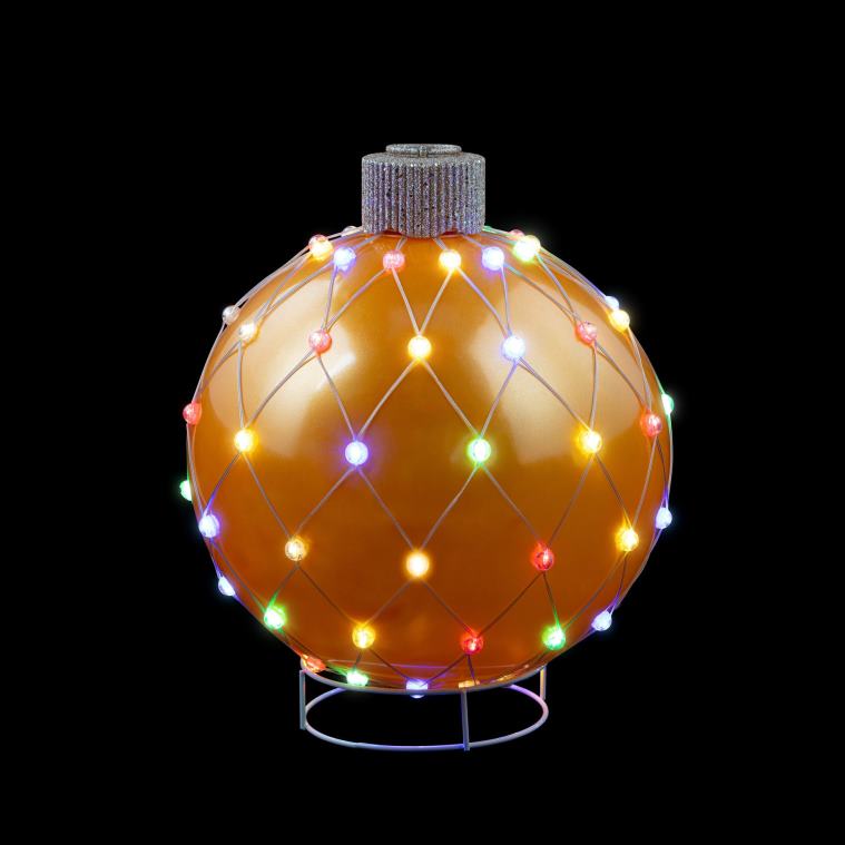 Mr. Christmas Decoration 21 Outdoor Lightshow Ornament-Gold 0J026161
