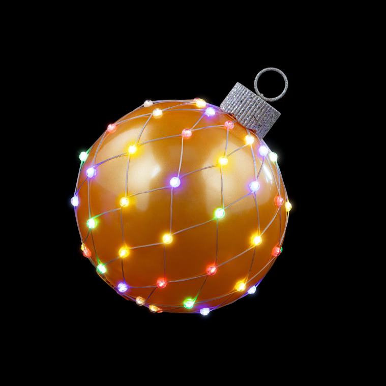 Mr. Christmas Decoration 21 Outdoor Lightshow Ornament-Gold 0J026161