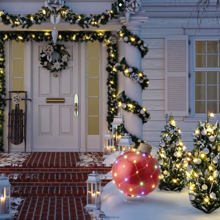 Mr. Christmas Decoration 21 Outdoor Lightshow Ornament-Red 0J026250