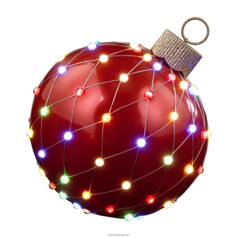 Mr. Christmas Decoration 21 Outdoor Lightshow Ornament-Red 0J026250