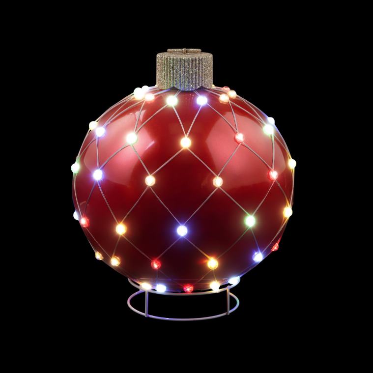 Mr. Christmas Decoration 21 Outdoor Lightshow Ornament-Red 0J026250