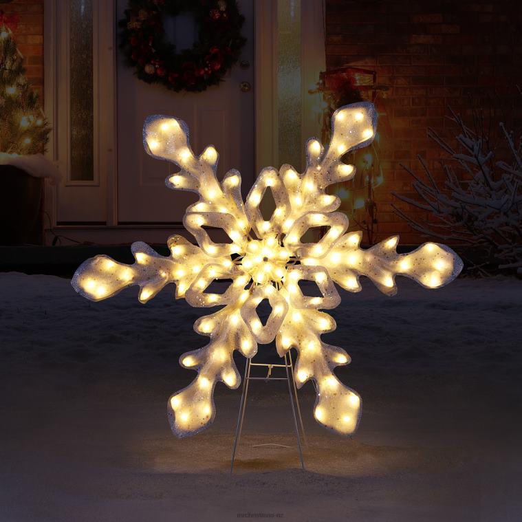 Mr. Christmas Decoration 35 Outdoor Twinkling LED Snowflake 0J026162