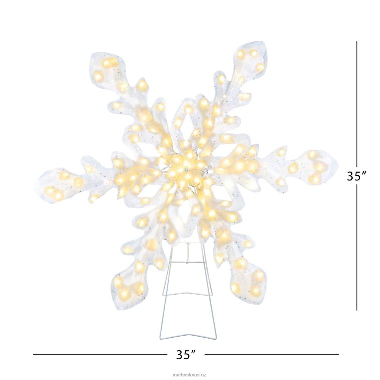 Mr. Christmas Decoration 35 Outdoor Twinkling LED Snowflake 0J026162