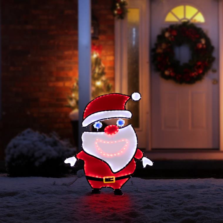 Mr. Christmas Decoration 36.75 Outdoor Singing Santa 0J026163