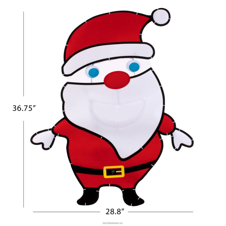 Mr. Christmas Decoration 36.75 Outdoor Singing Santa 0J026163