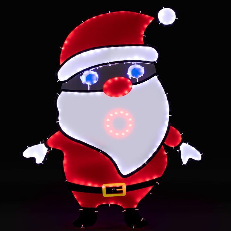 Mr. Christmas Decoration 36.75 Outdoor Singing Santa 0J026163