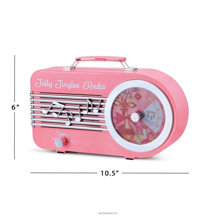 Mr. Christmas Decoration 10.5 Jolly Jingles Radio 0J02685