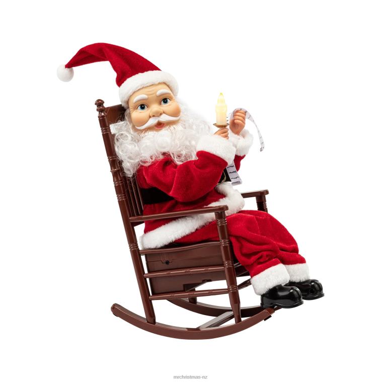 Mr. Christmas Decoration 13.5 Animated & Musical Rocking Santa 0J026129