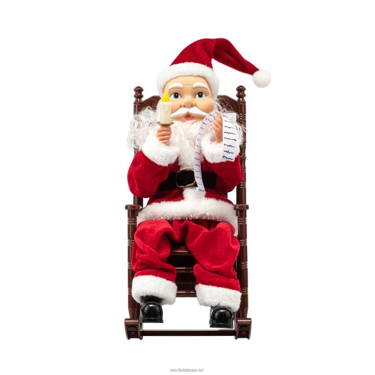 Mr. Christmas Decoration 13.5 Animated & Musical Rocking Santa 0J026129