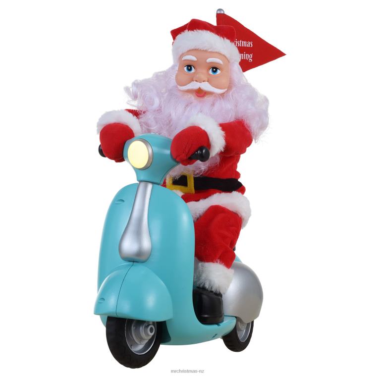 Mr. Christmas Decoration 14.5 Animated Scootin' Santa 0J026139