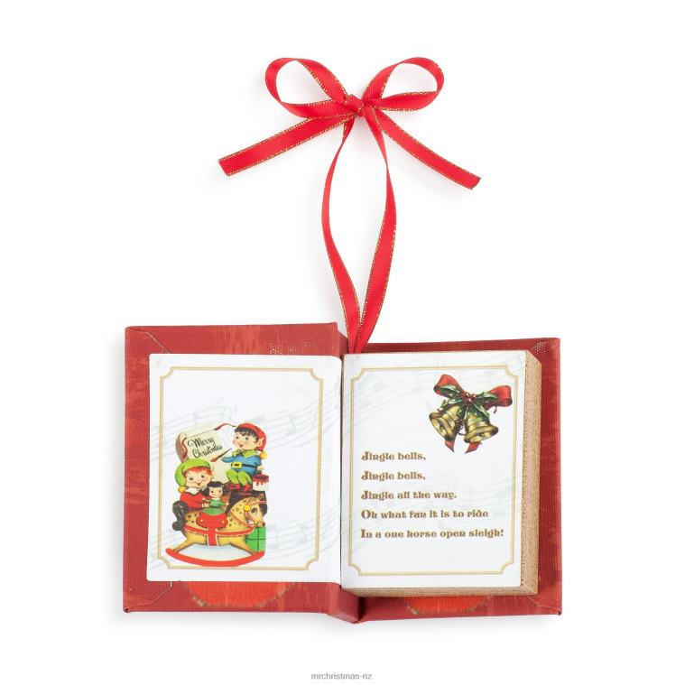 Mr. Christmas Decoration 3.75 Set of 4 Nostalgic Musical Songbooks 0J026125