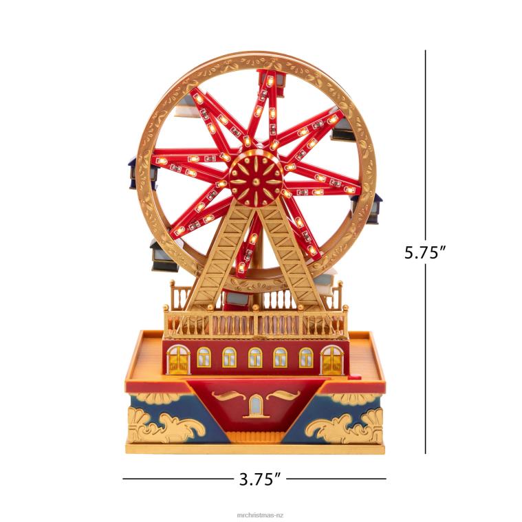 Mr. Christmas Decoration 5.75 Animated & Musical Ferris Wheel 0J02687