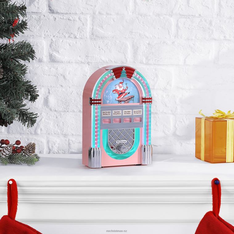 Mr. Christmas Decoration 9 Retro Jukebox-Pink 0J026133