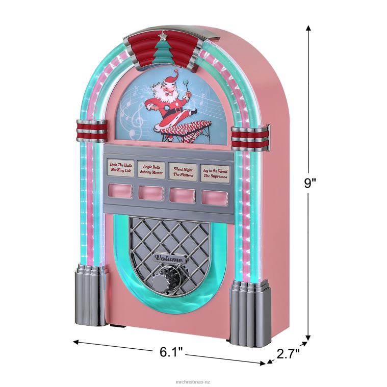 Mr. Christmas Decoration 9 Retro Jukebox-Pink 0J026133