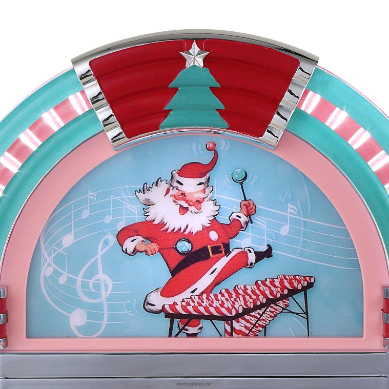 Mr. Christmas Decoration 9 Retro Jukebox-Pink 0J026133