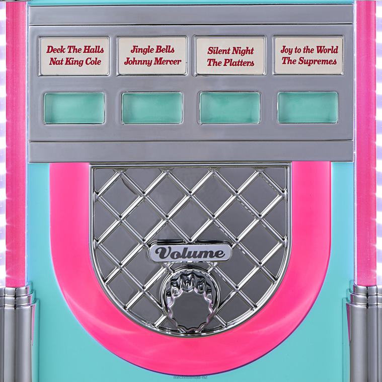 Mr. Christmas Decoration 9 Retro Jukebox-Teal 0J026134
