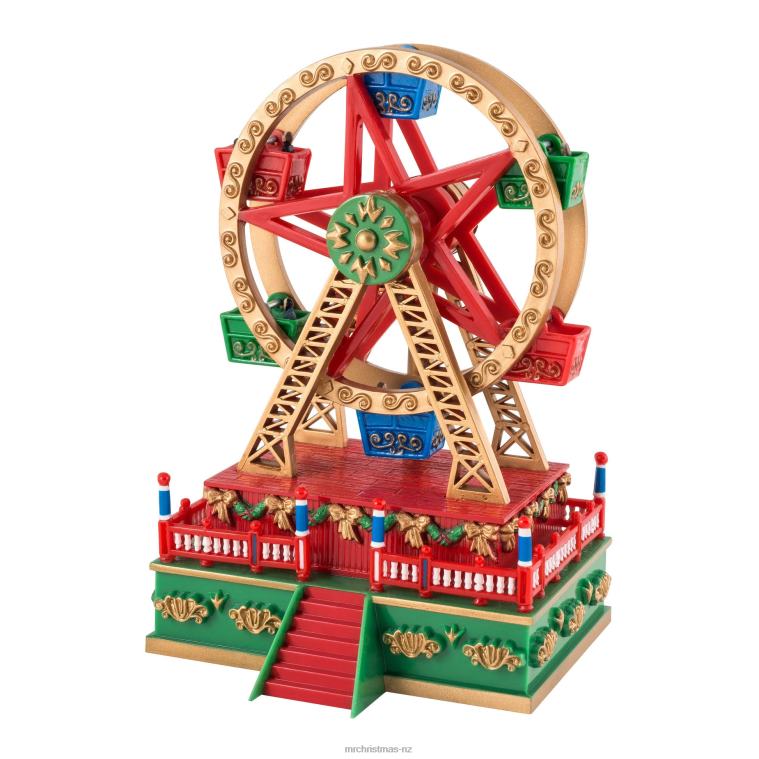 Mr. Christmas Decoration Mini Carnival Music Box-Ferris Wheel 0J02686