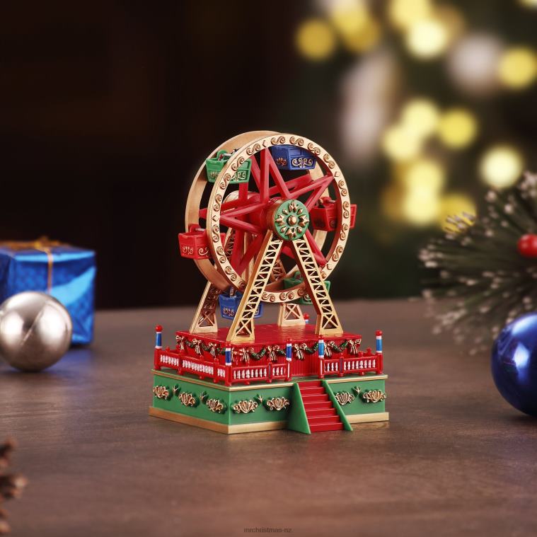 Mr. Christmas Decoration Mini Carnival Music Box-Ferris Wheel 0J02686
