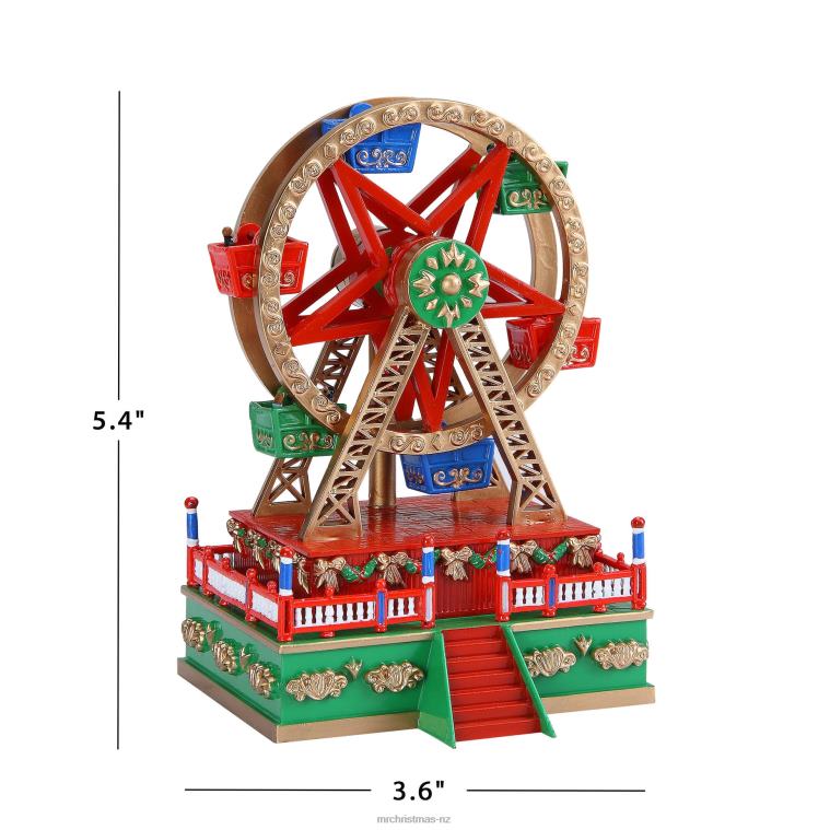 Mr. Christmas Decoration Mini Carnival Music Box-Ferris Wheel 0J02686