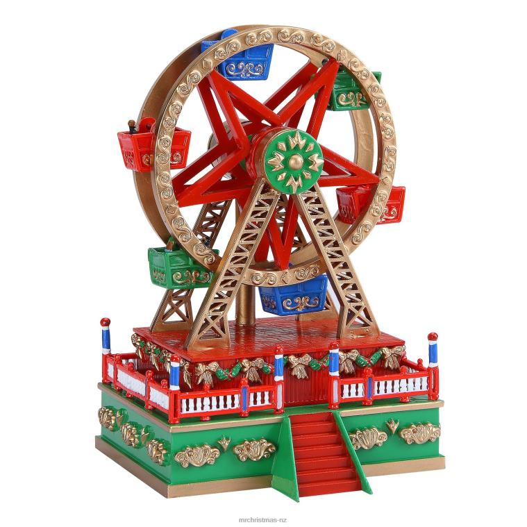 Mr. Christmas Decoration Mini Carnival Music Box-Ferris Wheel 0J02686