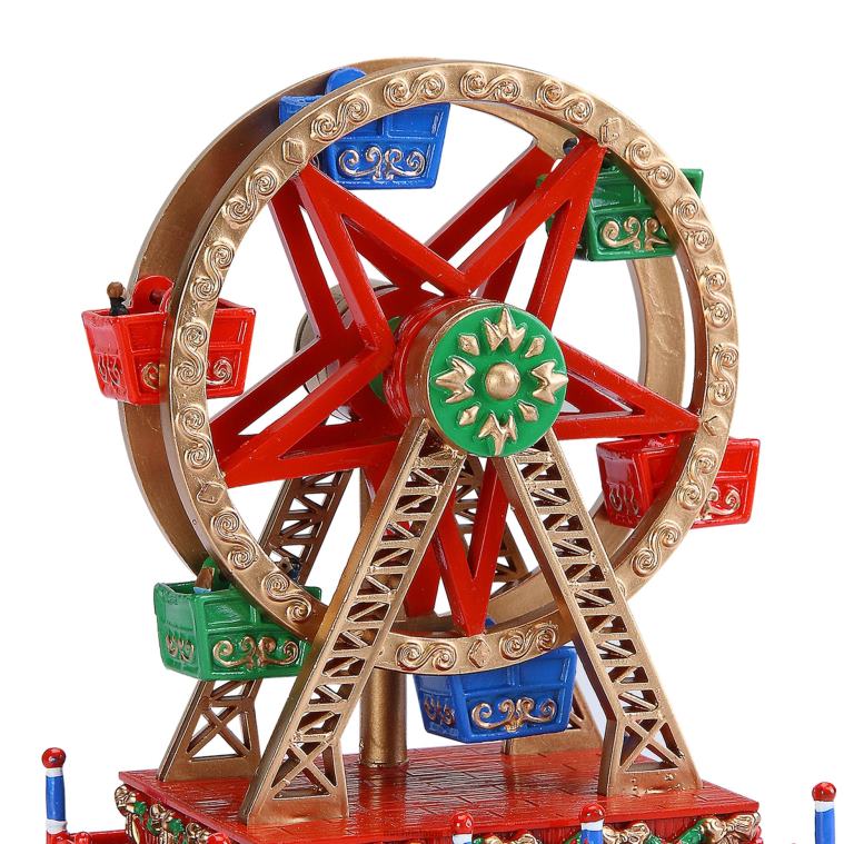 Mr. Christmas Decoration Mini Carnival Music Box-Ferris Wheel 0J02686