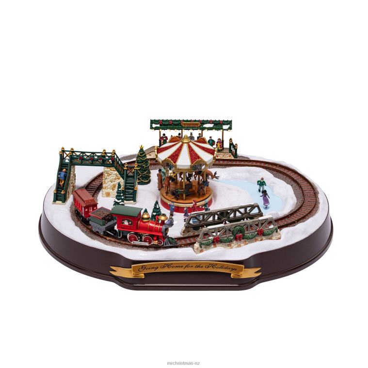 Mr. Christmas Decoration 90th Anniversary Collection-Animated & Musical Going Home for The Holidays 0J02615
